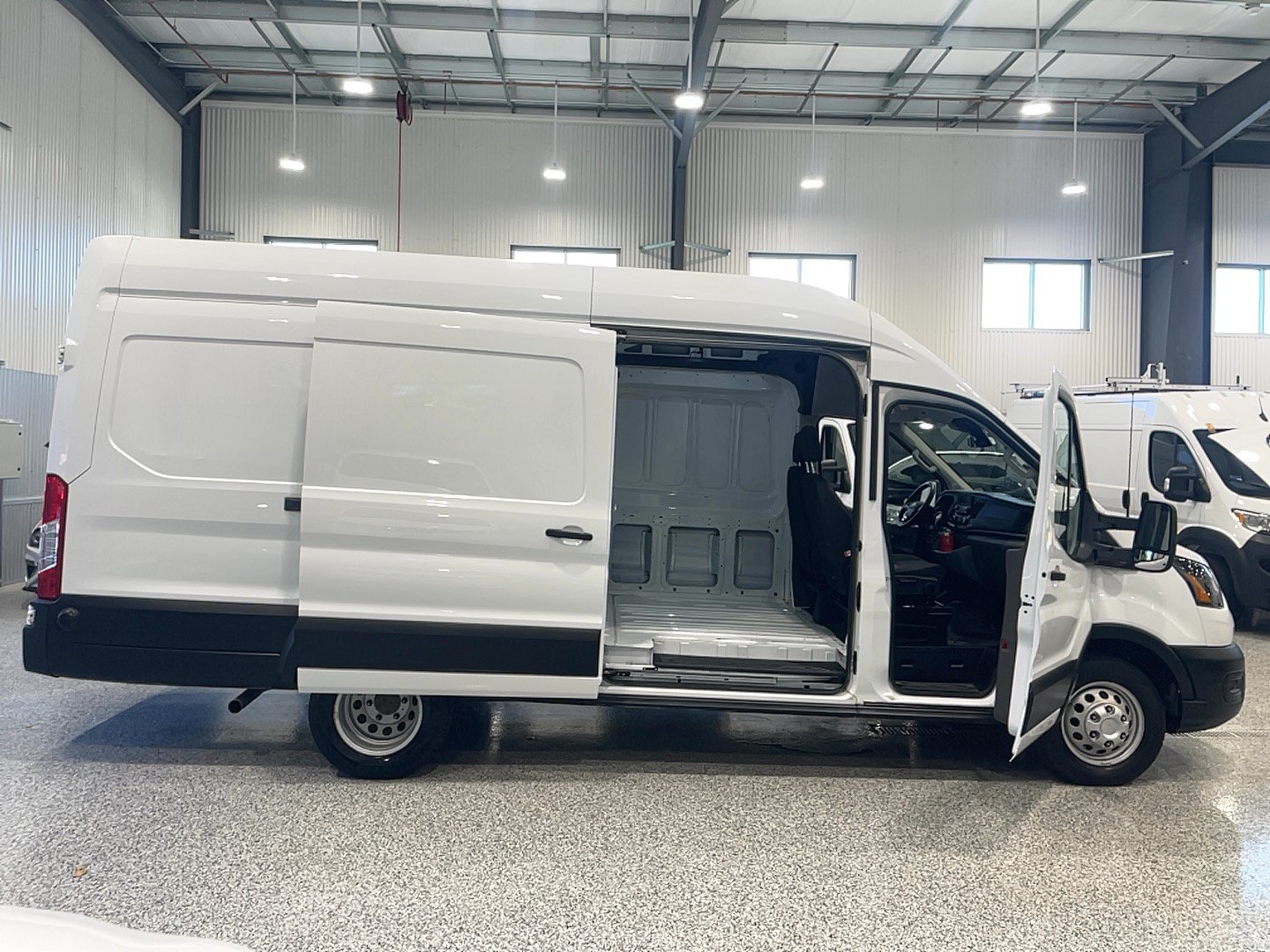 Used 2024 Ford Transit 350 148 High Roof Extended DRW RWD image 9
