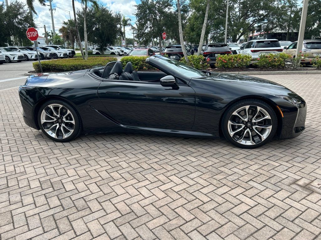 Certified 2022 Lexus LC 500 Convertible w/ Touring Package RWD image 2