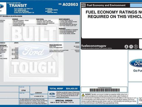 Used 2019 Ford Transit 350 156 DRW w/ Exterior Upgrade Package image 22