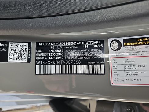 New 2026 Mercedes-Benz AMG GT 63 S image 18