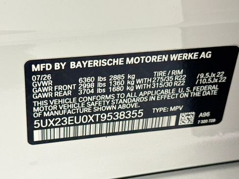 New 2026 BMW X5 xDrive40i w/ M Sport Package AWD/4WD image 34