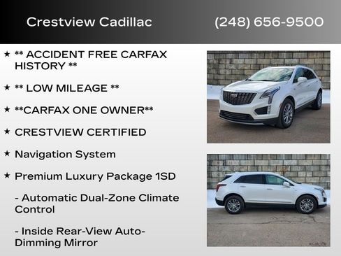 Certified 2023 Cadillac XT5 Premium Luxury w/ LPO, Floor Liner Package image 9