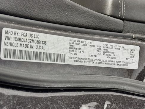 Used 2021 Dodge Durango SXT AWD/4WD image 31