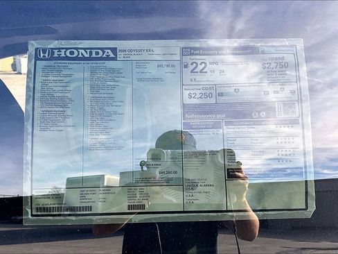 New 2026 Honda Odyssey EX-L image 13