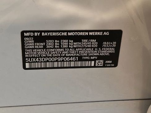 Used 2023 BMW X3 sDrive30i w/ M Sport Package image 31