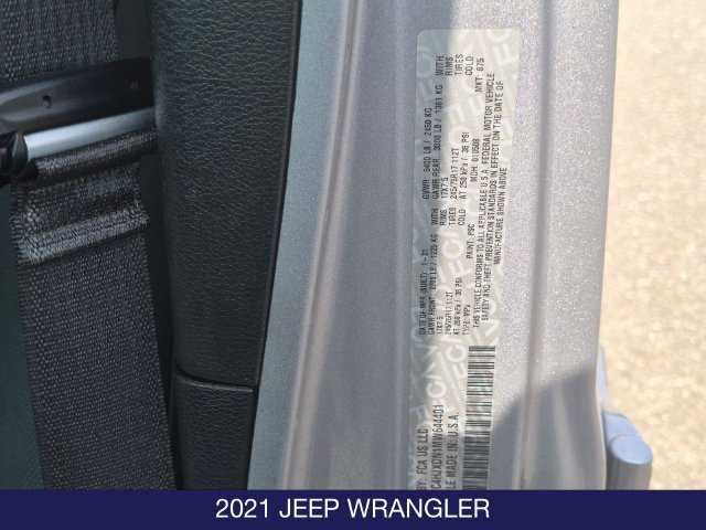 Used 2021 Jeep Wrangler Unlimited Sport AWD/4WD image 29