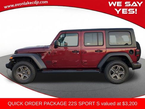 Used 2021 Jeep Wrangler Unlimited Sport image 3
