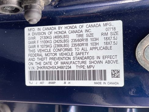 Used 2018 Honda CR-V EX image 13