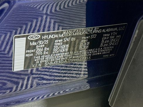 Certified 2023 Hyundai Santa Fe SEL w/ Premium Package image 37