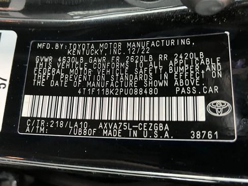 Used 2023 Toyota Camry XLE AWD/4WD image 19