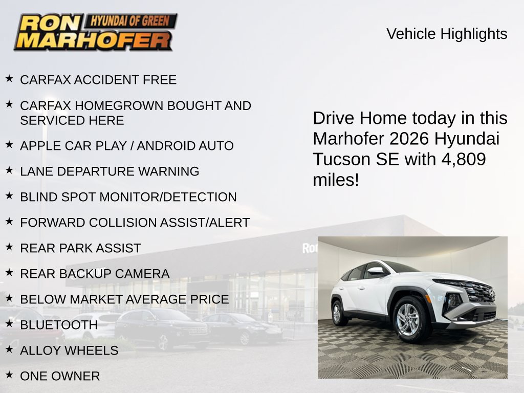 Used 2026 Hyundai Tucson SE FWD image 15