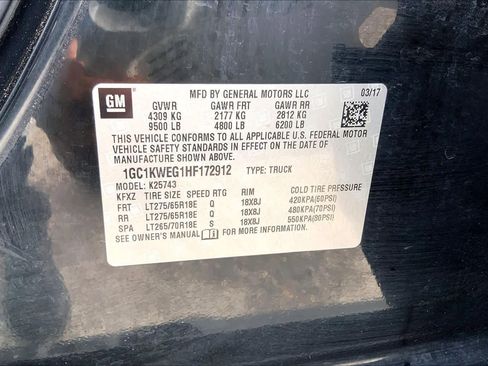 Used 2017 Chevrolet Silverado 2500 LTZ w/ Midnight Edition image 35