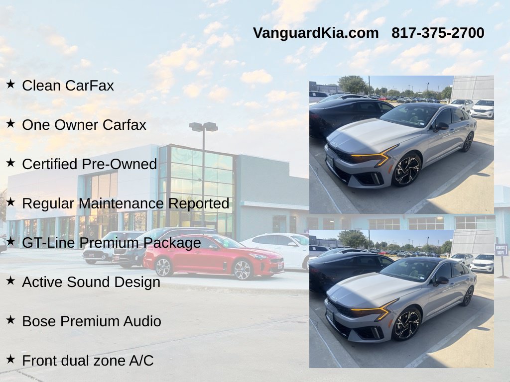 Certified 2025 Kia K5 GT-Line w/ GT-Line Premium Package FWD image 6