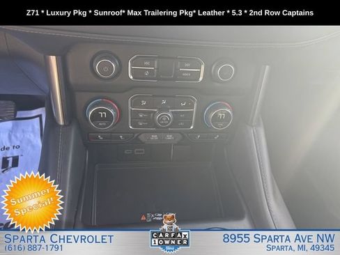 Used 2024 Chevrolet Tahoe Z71 w/ Luxury Package AWD/4WD image 16