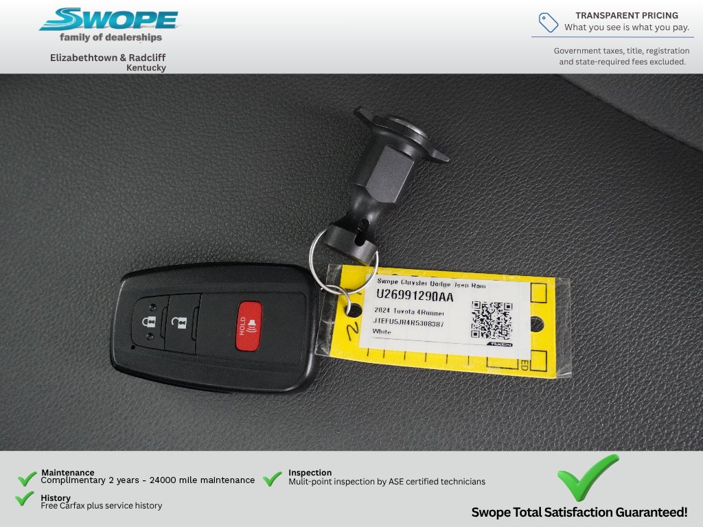 Used 2024 Toyota 4Runner SR5 Premium w/ Moonroof Package RWD image 30