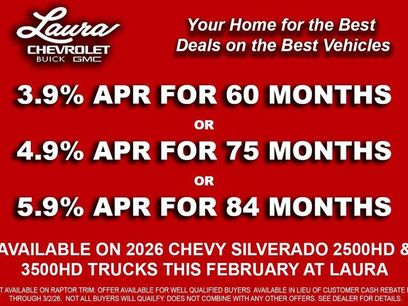 New 2026 Chevrolet Silverado 2500 ZR2 w/ LPO, Dark Essentials Package