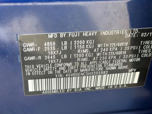 Used 2017 Subaru Outback 3.6R Limited AWD/4WD image 27