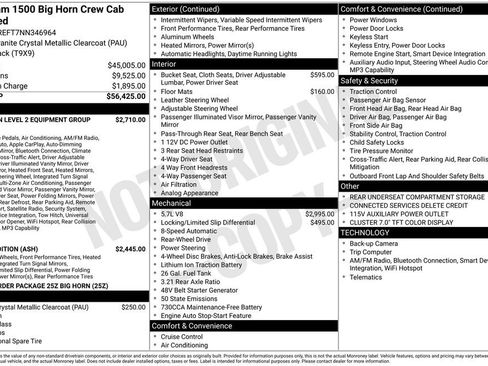 Used 2022 RAM 1500 Big Horn RWD image 2