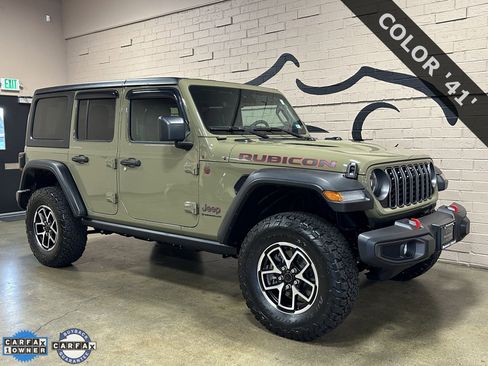 Used 2025 Jeep Wrangler Unlimited Rubicon w/ Safety Group image 1