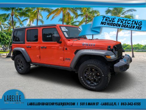 Used 2023 Jeep Wrangler Unlimited AWD/4WD image 1
