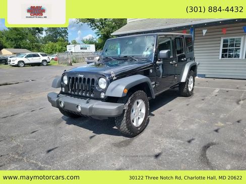 Used 2018 Jeep Wrangler Unlimited Sport S AWD/4WD image 1