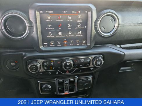 Used 2021 Jeep Wrangler Unlimited Sahara image 32