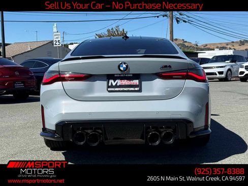 Used 2021 BMW M4 Competition w/ Executive Package RWD image 10