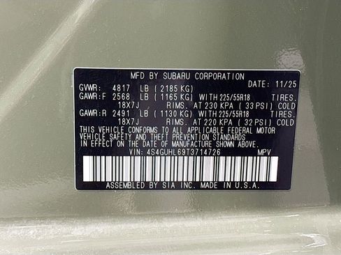 Certified 2026 Subaru Crosstrek 2.5i Limited w/ Crosstrek Mirror Package image 27