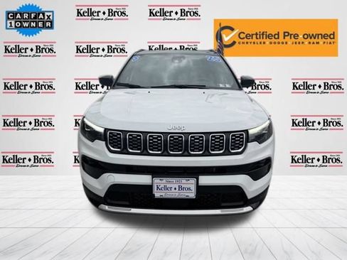 Certified 2025 Jeep Compass Limited w/ Elite Group AWD/4WD image 2