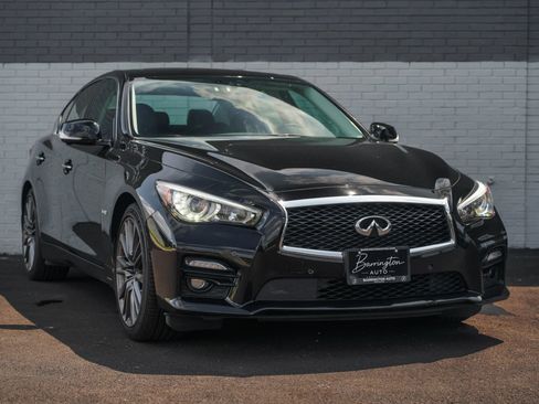 Used 2016 INFINITI Q50 Red Sport 400 AWD/4WD image 3