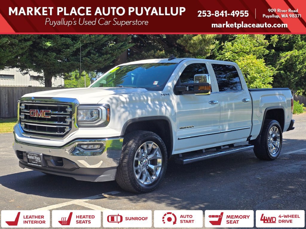 Used 2018 GMC Sierra 1500 SLT w/ SLT Premium Package AWD/4WD image 1