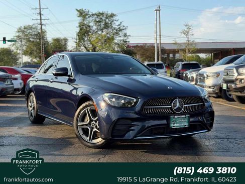 Used 2021 Mercedes-Benz E 350 4MATIC Sedan image 1