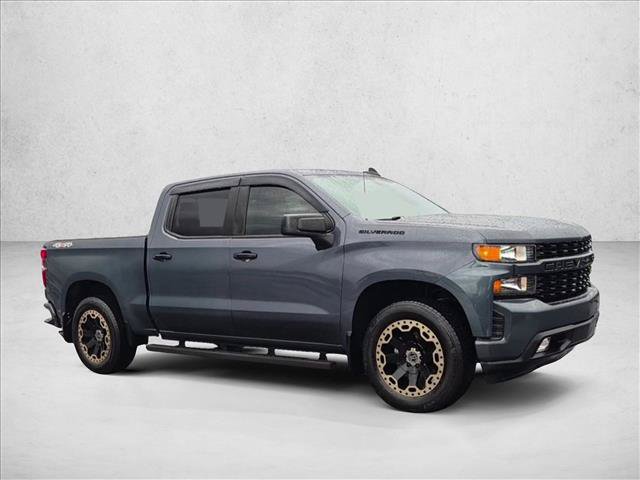 Certified 2021 Chevrolet Silverado 1500 Custom w/ LPO, Dark Essentials Package AWD/4WD image 2