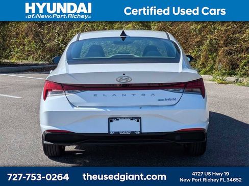 Certified 2023 Hyundai Elantra Blue image 4