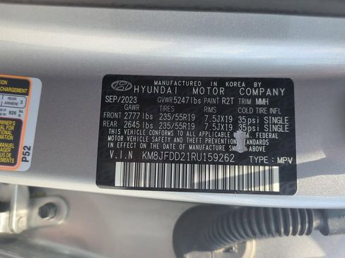 Used 2024 Hyundai Tucson Limited AWD/4WD image 24