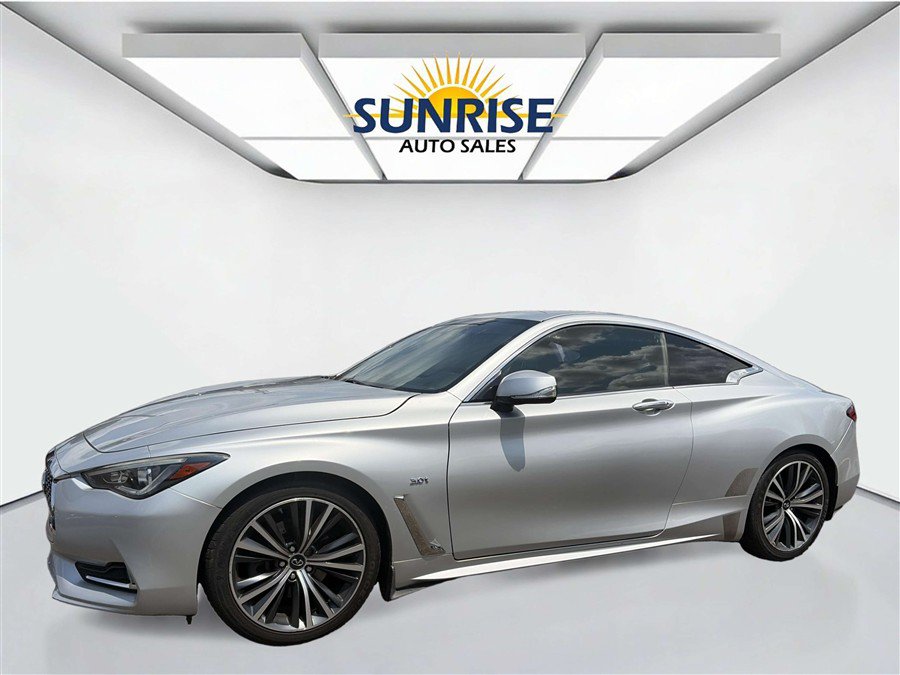 Used 2018 INFINITI Q60 3.0t Luxe w/ Sensory Package 3.0T Luxe RWD image 1