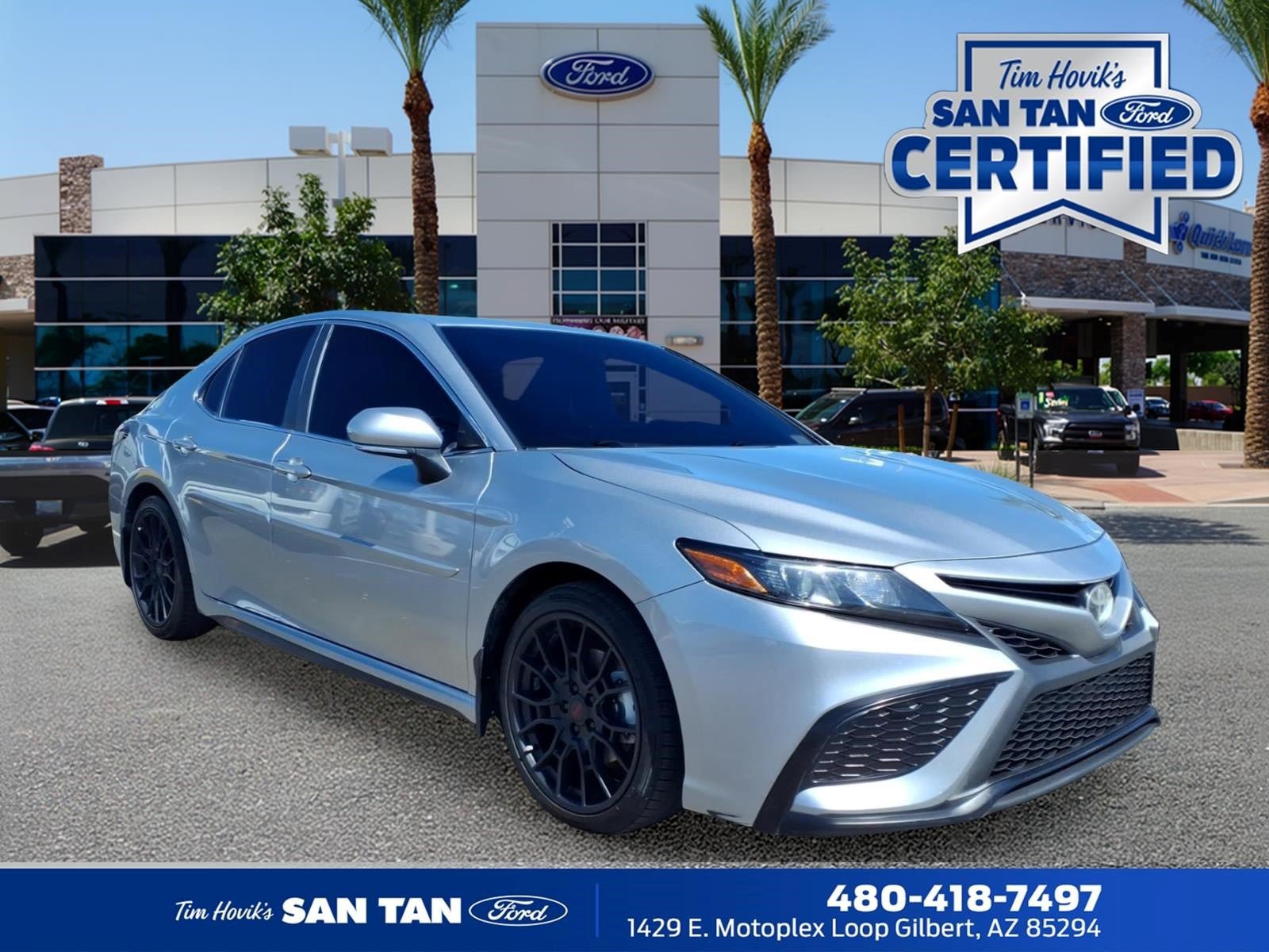Used 2022 Toyota Camry SE w/ TRD Appearance Package (TMS) FWD image 1