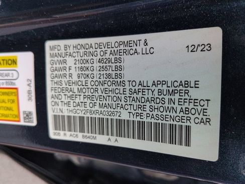 Used 2024 Honda Accord Touring image 14