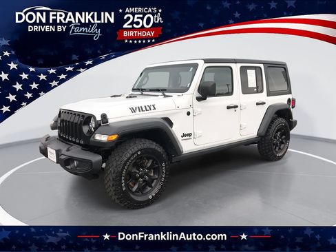 Used 2022 Jeep Wrangler Unlimited Sport AWD/4WD image 1