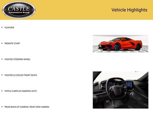 Used 2020 Chevrolet Corvette Stingray Premium Cpe w/ 3LT Preferred Equipment Group image 3