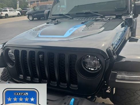 Used 2021 Jeep Wrangler Unlimited Rubicon 4xe w/ Steel Bumper Group AWD/4WD image 1