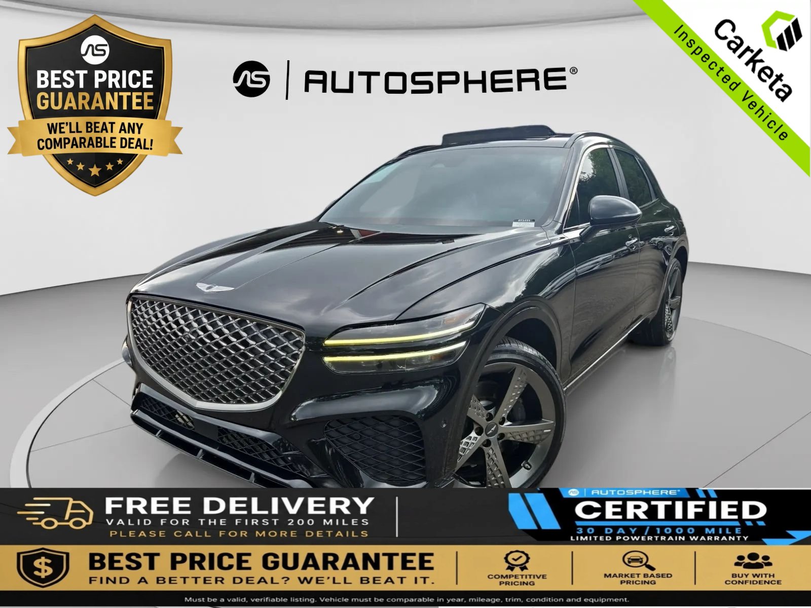 Used 2022 Genesis GV70 3.5T Sport w/ Sport Prestige Package AWD/4WD image 1