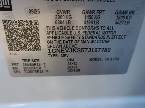 New 2026 Chevrolet Traverse Z71 w/ Enhanced Driving Package image 31