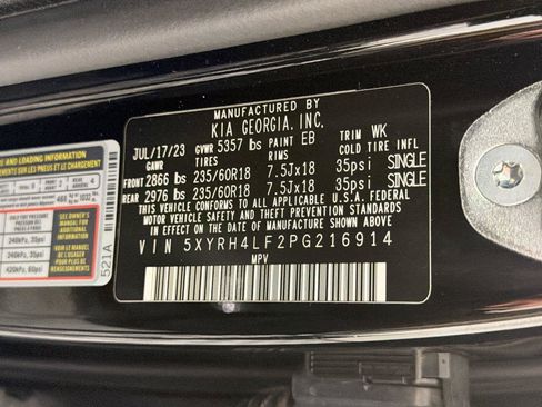 Used 2023 Kia Sorento EX w/ Panoramic Sunroof Package FWD image 35