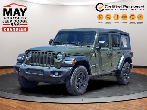 Used 2021 Jeep Wrangler Unlimited Sport AWD/4WD image 22