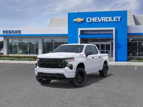 New 2026 Chevrolet Silverado 1500 Custom w/ LPO, Dark Essentials Package RWD image 8