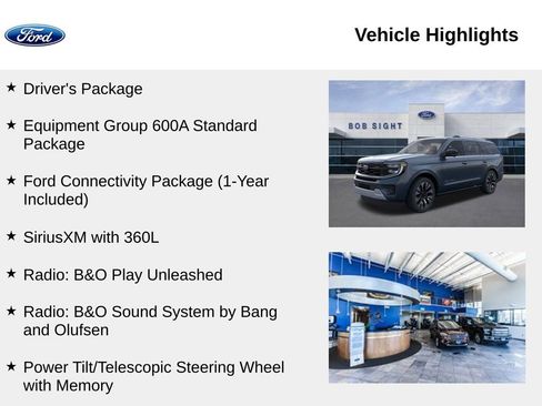 New 2026 Ford Expedition Platinum w/ Driver's Package AWD/4WD image 2