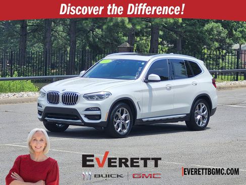 Used 2021 BMW X3 xDrive30e w/ Executive Package AWD/4WD image 1