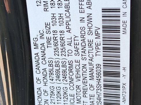 Certified 2025 Honda CR-V EX-L image 35