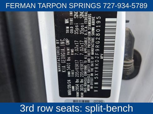 Used 2024 Kia Sorento SX Prestige image 24